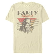 Men's Star Wars Animal T-shirt Medium Black